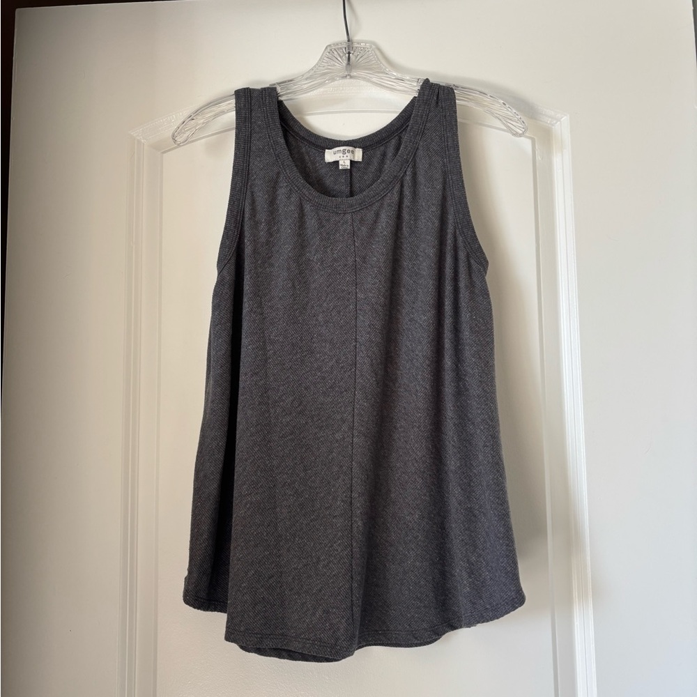 Umgee Charcoal Tank Top